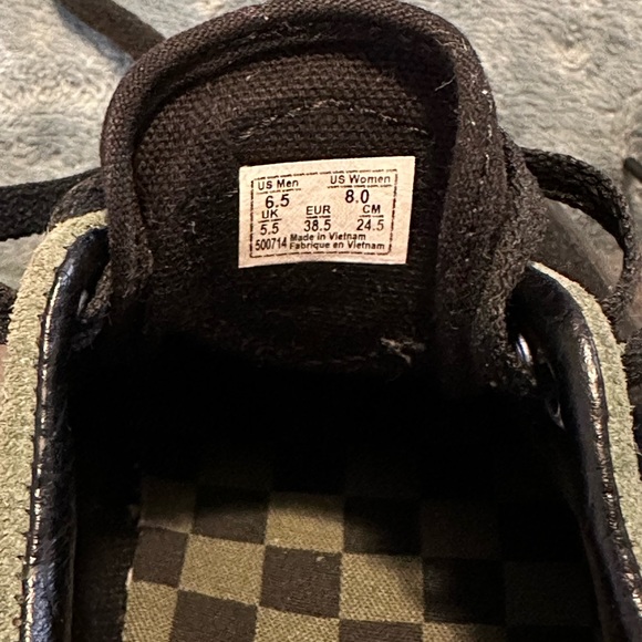 Vans Era Harry Potter Slytherin/Black Sneakers - Picture 5 of 6